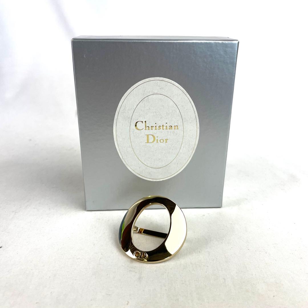 Dior ディオール スカーフリング ゴールド アクセサリー CDロゴ