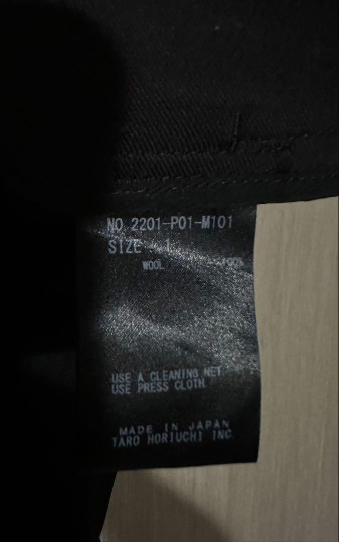 th ワイドストレートスラックス SIZE1