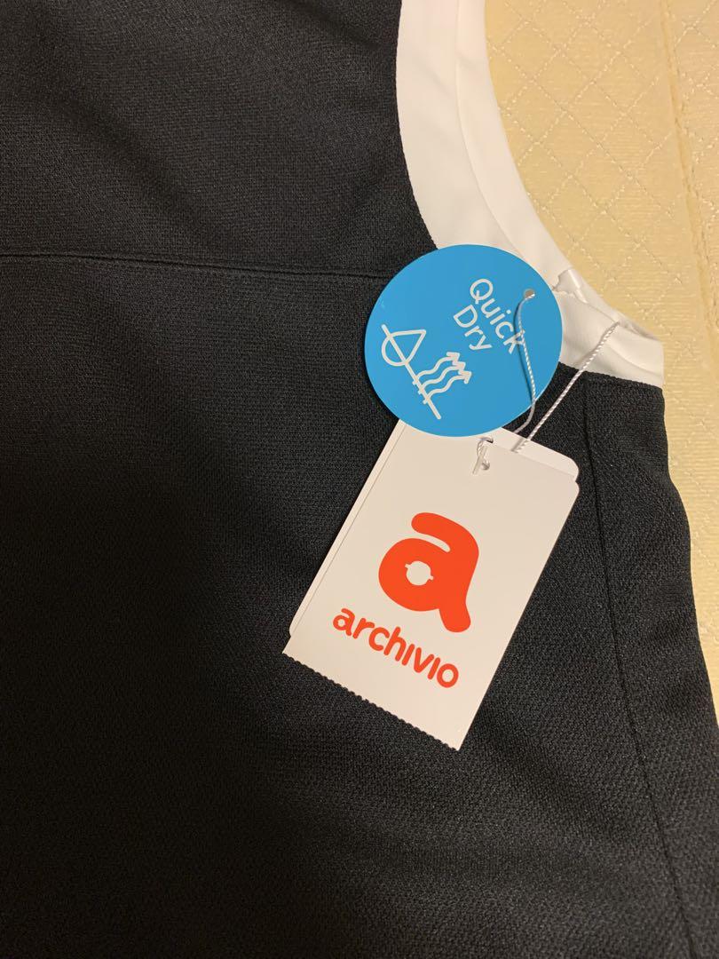 archivio ブラック スポーツワンピース