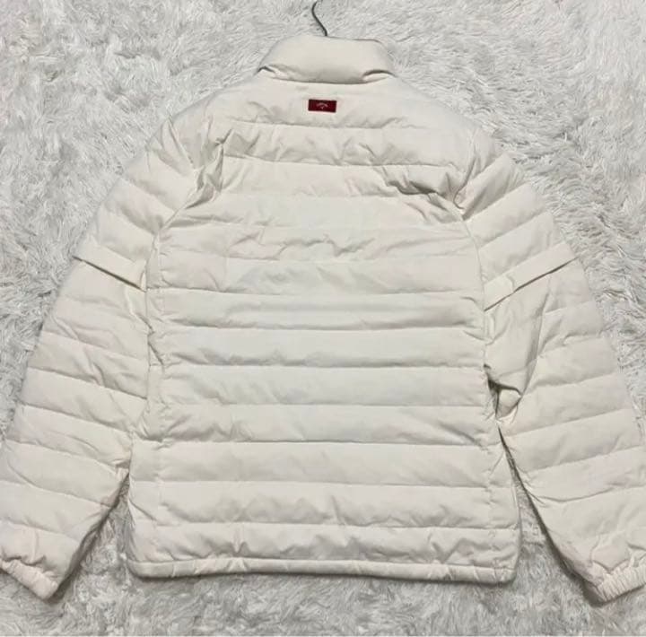 中綿ジャケット【Ｌ】キャロウェイ アウター 2way  白 レッドレーベル 中綿ジャケット アウター