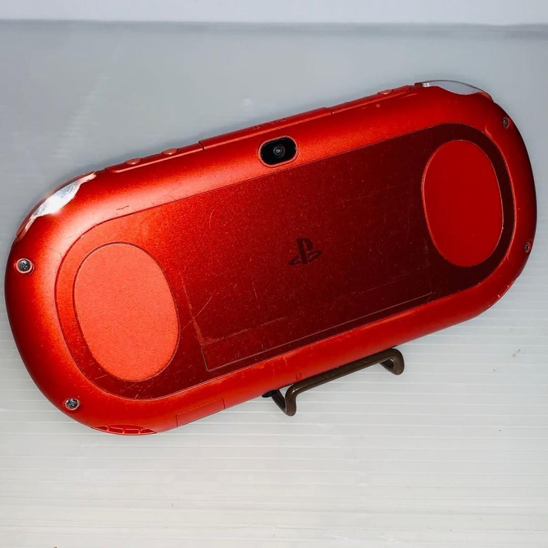 USED PS Playstation vita Wi-Fi model METALLIC RED PCH-2000