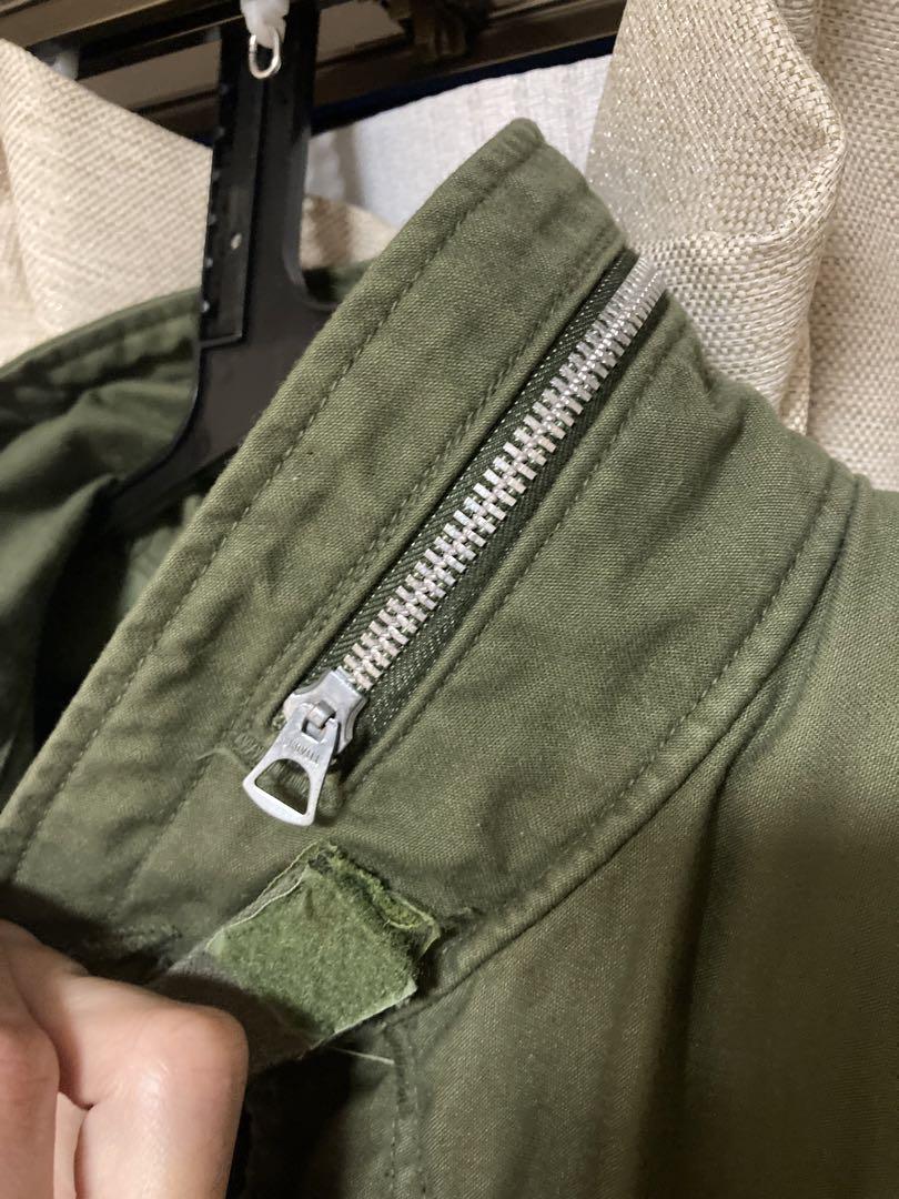 M-65 フィールドジャケット 2nd アルミジップ 60s L-R 画像10
