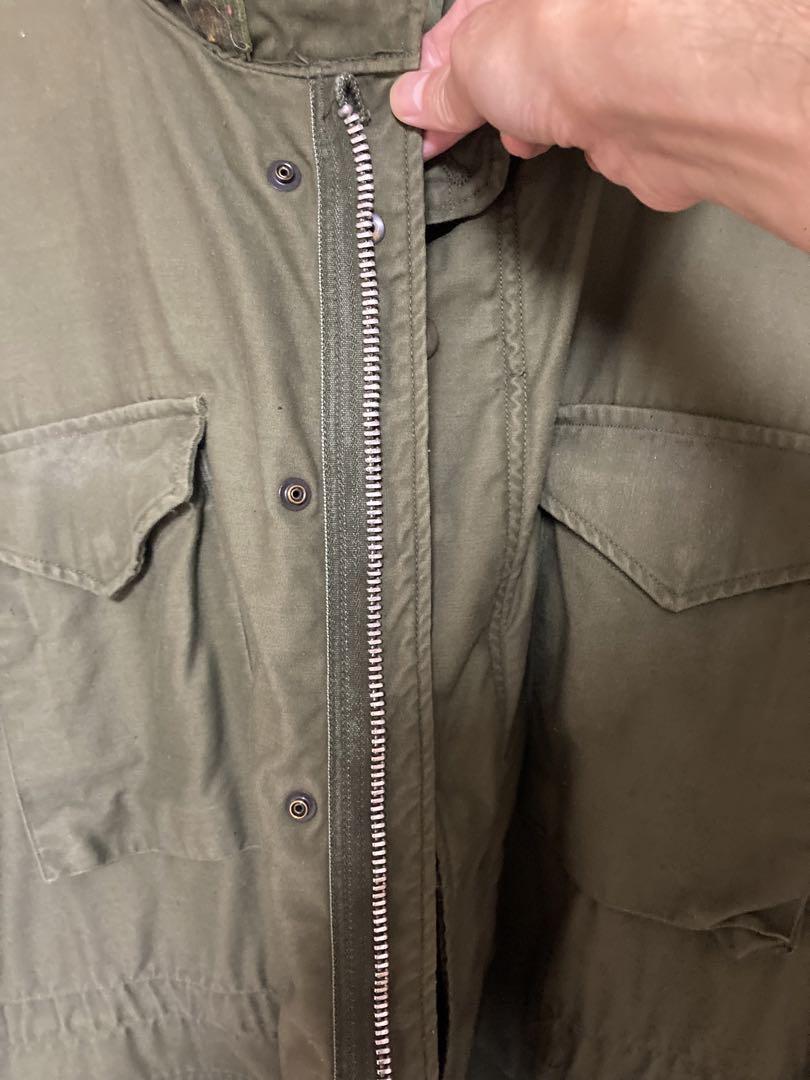 M-65 フィールドジャケット 2nd アルミジップ 60s L-R 画像11
