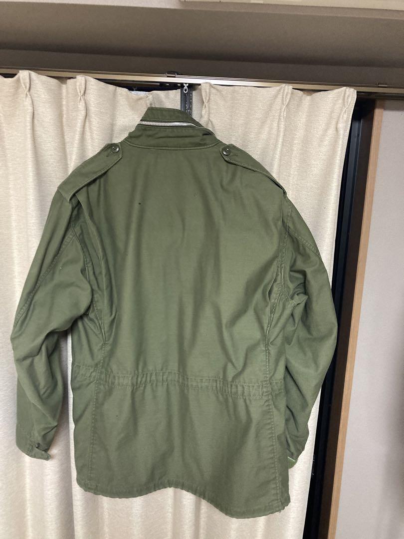 M-65 フィールドジャケット 2nd アルミジップ 60s L-R 画像2