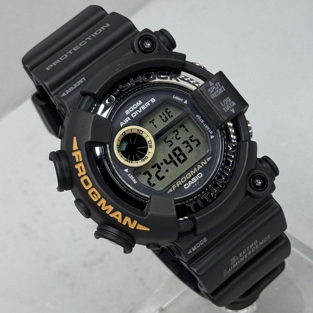 未使用 極美品 箱説タグ付 G-SHOCK DW-8200BM フロッグマン