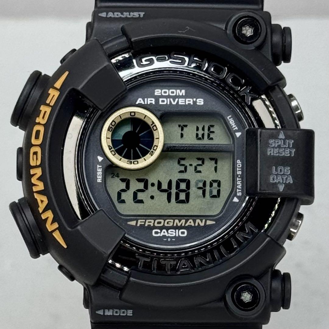 未使用 極美品 箱説タグ付 G-SHOCK DW-8200BM フロッグマン