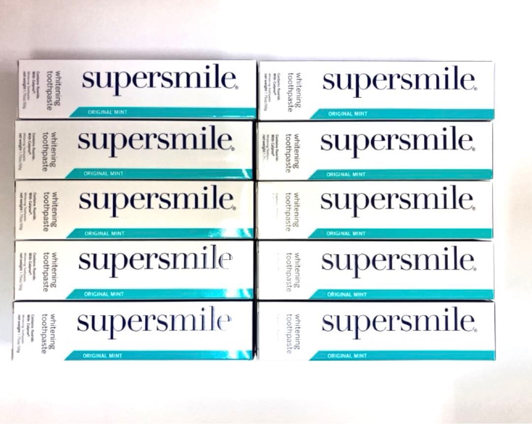 supersmile スーパースマイル 薬用歯磨き 50g 10本
