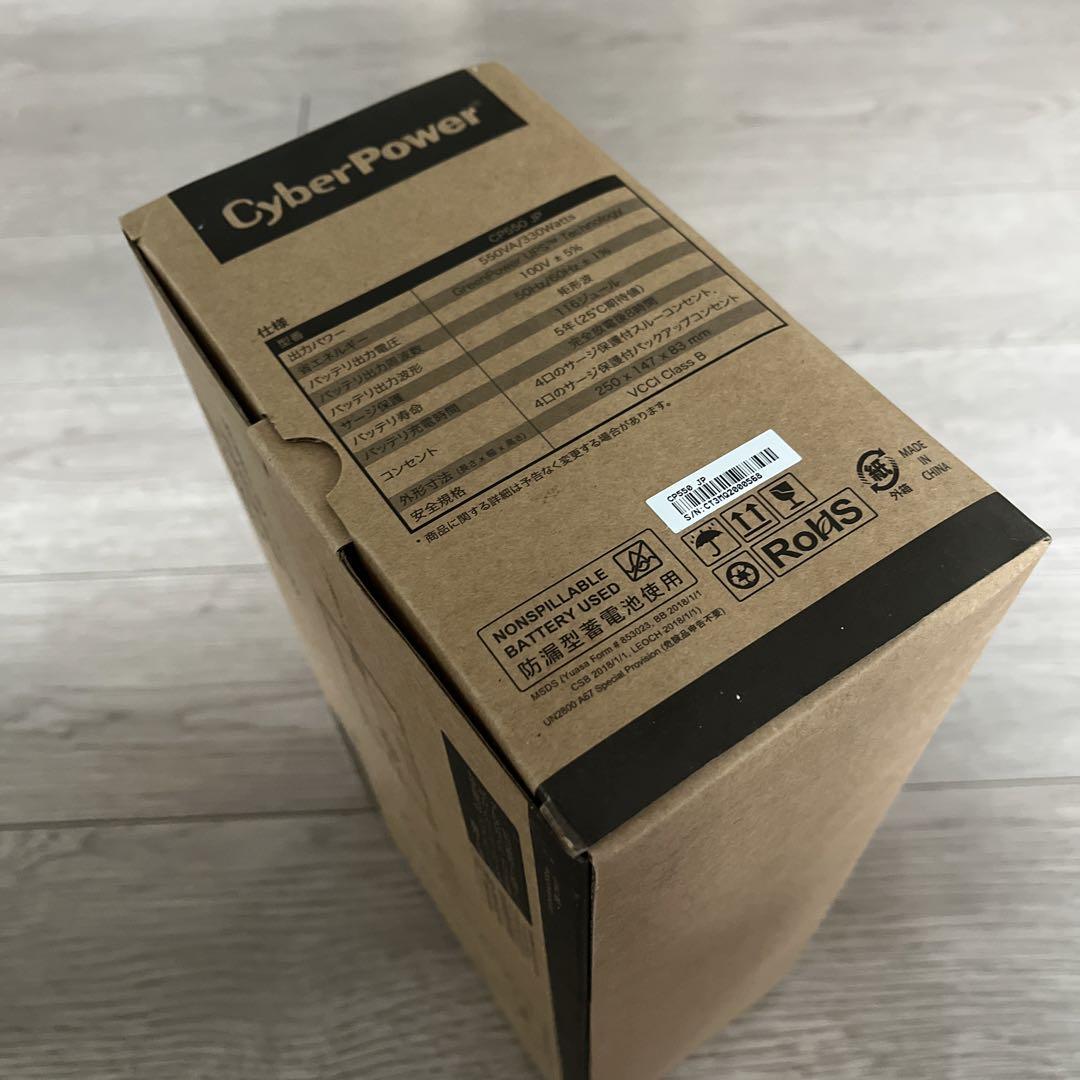 その他 CYBERPOWER CP550 JP UPS CP550JP