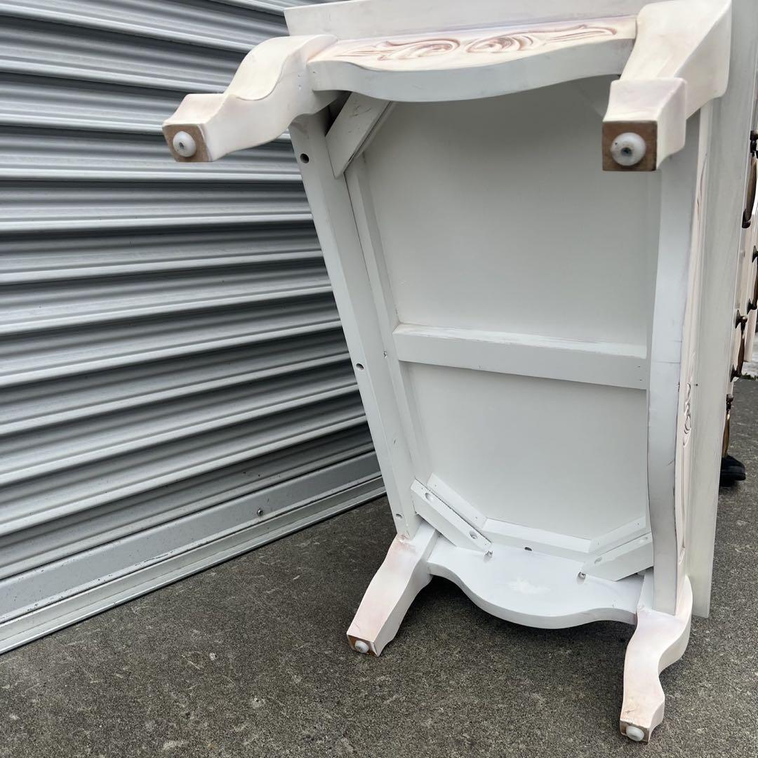 【送料込】英国アンティーク調　タンス　チェスト　北欧風　家具