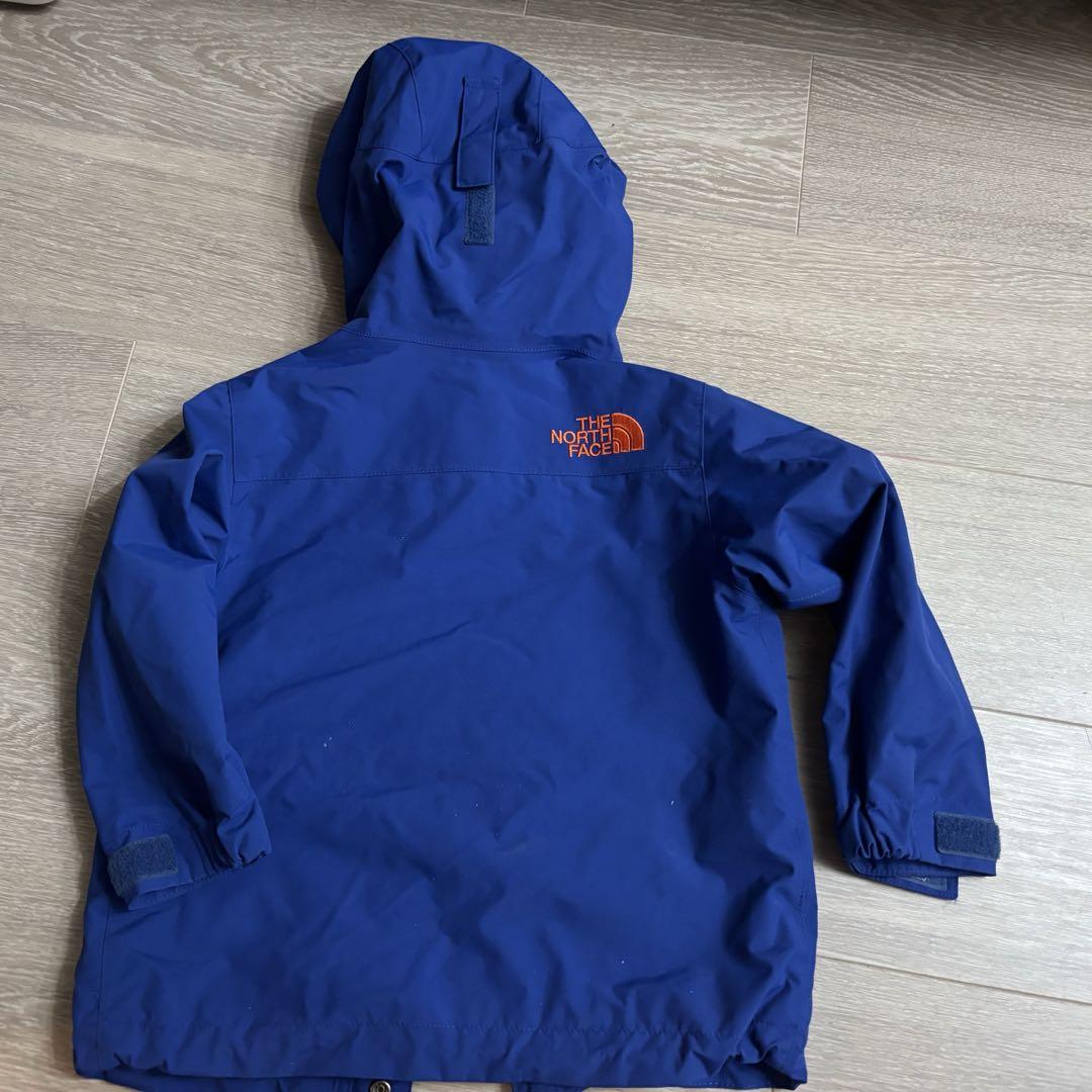 【美品】THE NORTH FACE フード付きジャケット 90 青