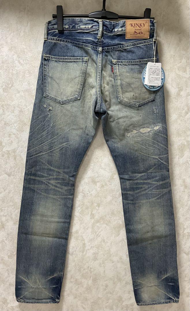 新品未使用 タグ付 ヒステリックグラマー スキャブ リメイク デニム ジーンズ 画像4