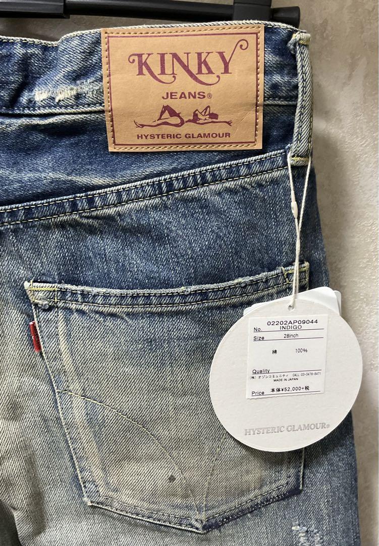 新品未使用 タグ付 ヒステリックグラマー スキャブ リメイク デニム ジーンズ 画像5