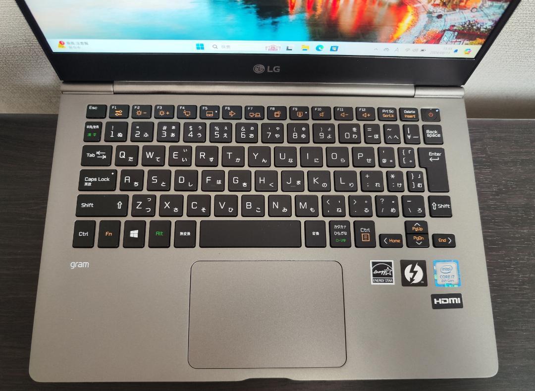 LG gram i7 / 16Gb / 512GB / 新品バッテリー 画像2