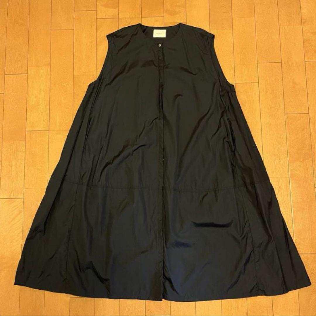 MIDIUMISOLID ロングワンピース Aライン ネイビー