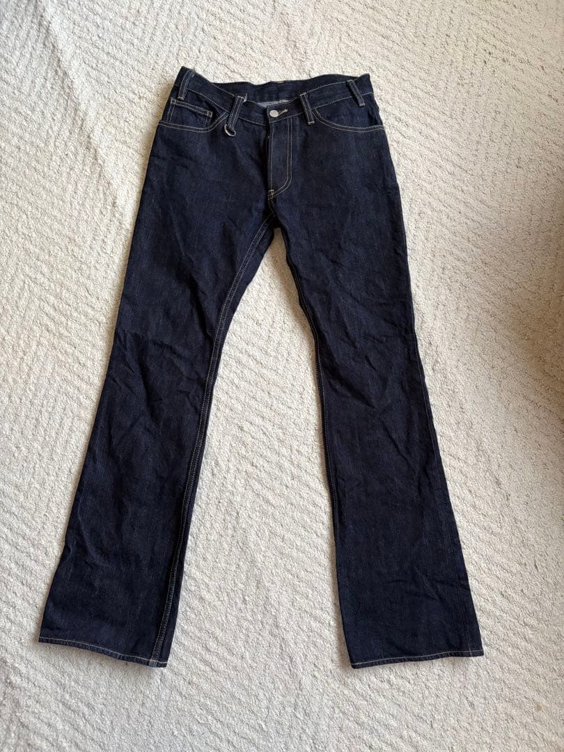バックボーンbackboneブーツカットフレアデニム　サイズ33 S or M