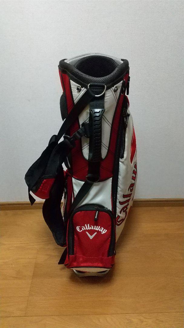 ★Callaway キャディバッグ スタンドタイプ 赤/白★