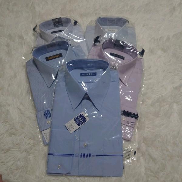 BE071　長袖ドレスシャツ5枚セット　未使用