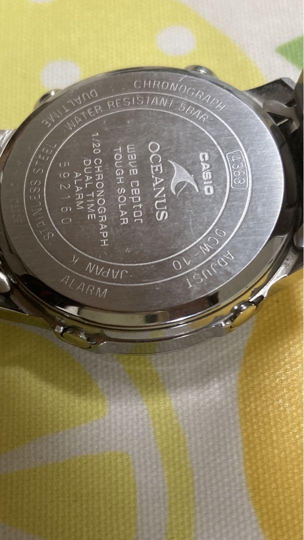 カシオ　オシアナス　ocw-10 美品 CASIO OCEANUS