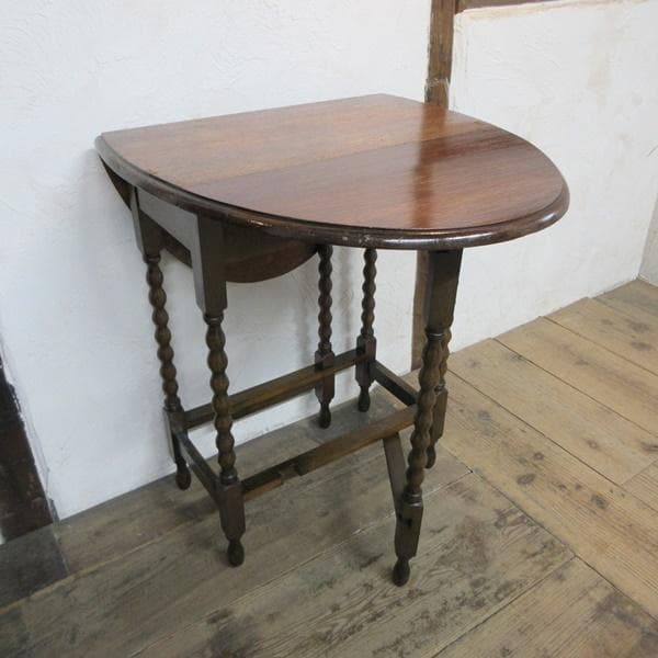 英国 アンティーク 家具 スモールゲートレッグテーブル バタフライ 6061e 英国 アンティーク 家具 スモールゲートレッグテーブル バタフライ 6061e