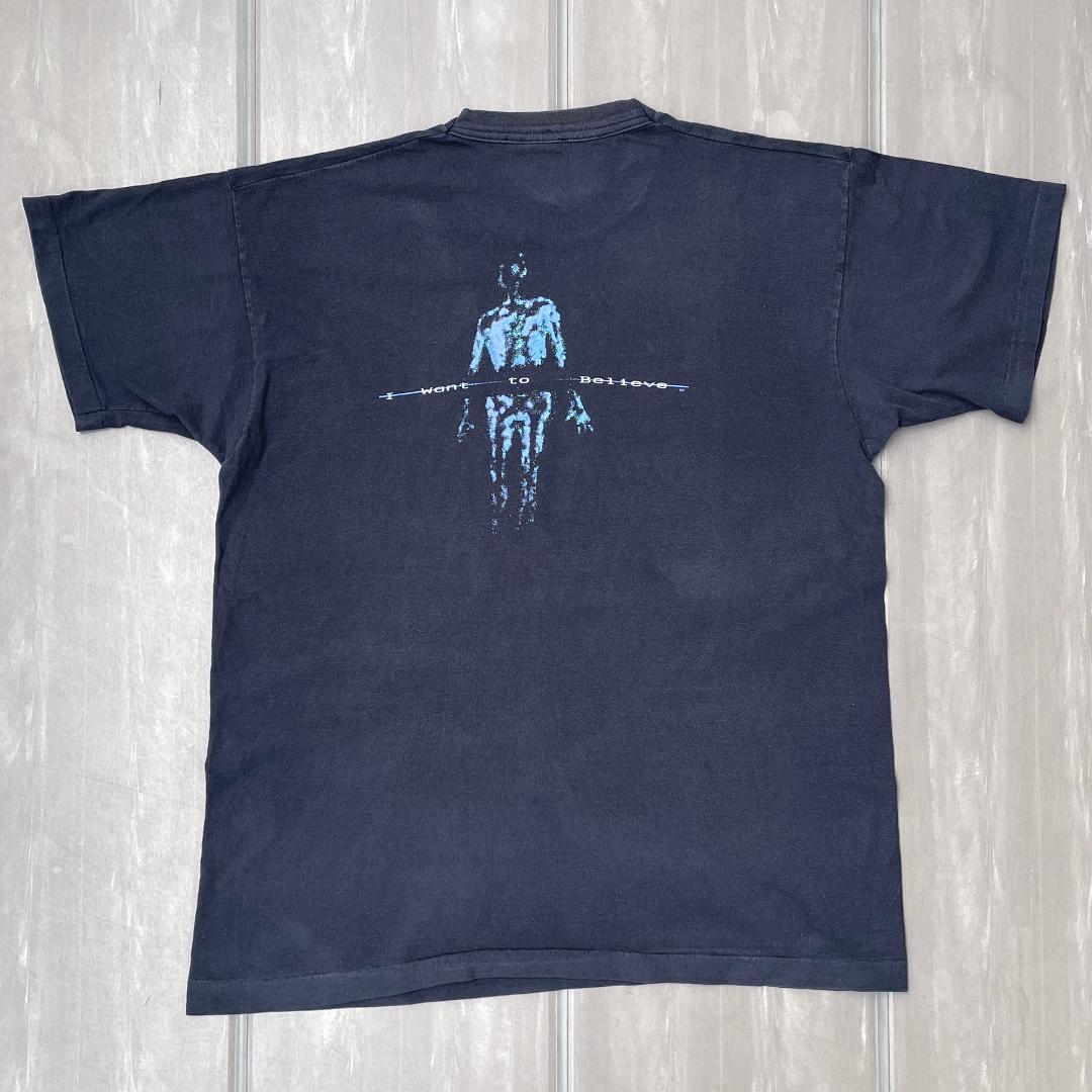 【1995年USA製】海外ドラマ Xファイル Ｔシャツ オフィシャル ビンテージ 1527】90s ヴィンテージ Tシャツ Xファイル ムービー 古着 映画T