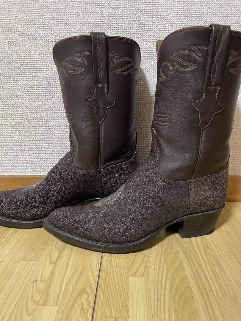 ルケーシー Lucchese スティングレイ ウエスタンブーツ　エイ革