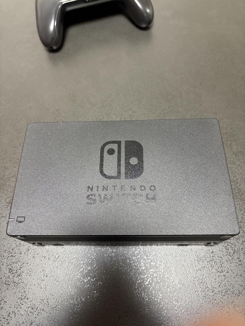 Nintendo Switch 本体 グレー 純正プロコン テレビゲーム