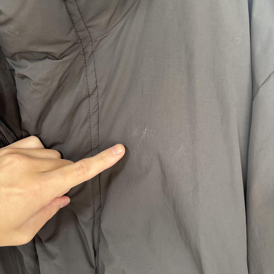 NYLON 66 HEAT FIBER PADDEDJACKETアッシュブラウン