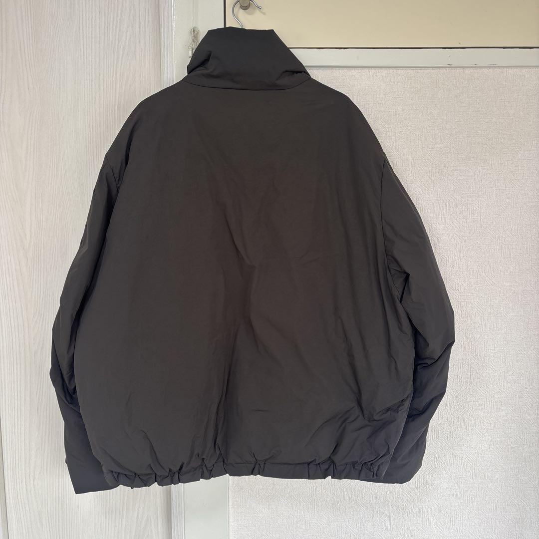 NYLON 66 HEAT FIBER PADDEDJACKETアッシュブラウン