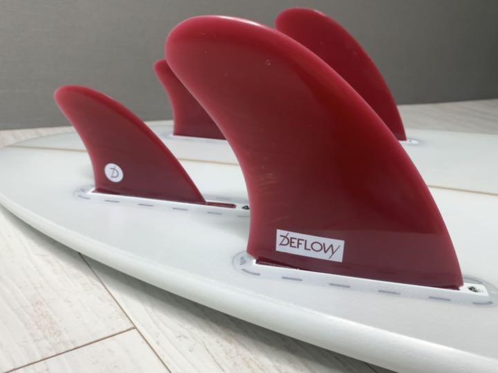 FUTURE用　DEFLOW デフローフィン　QUAD 4FIN