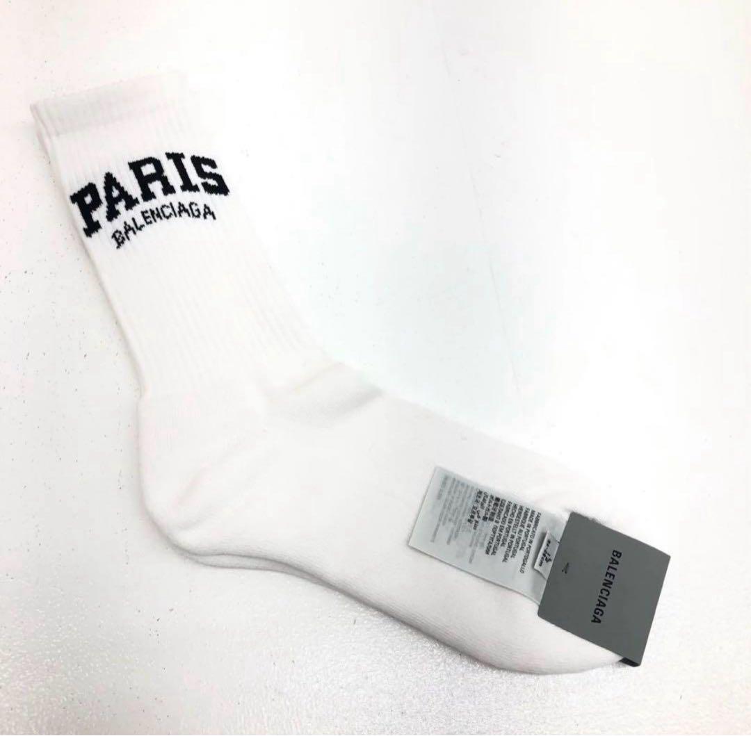 新品　PARIS バレンシアガ　Balenciaga ソックス　靴下