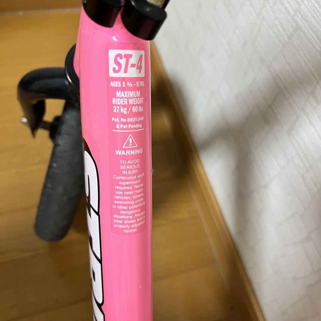 美品　大人気　STRIDER ストライダー　ST-4　ピンク 人気色】STRIDER ストライダー ピンク ST-4 - メルカリ