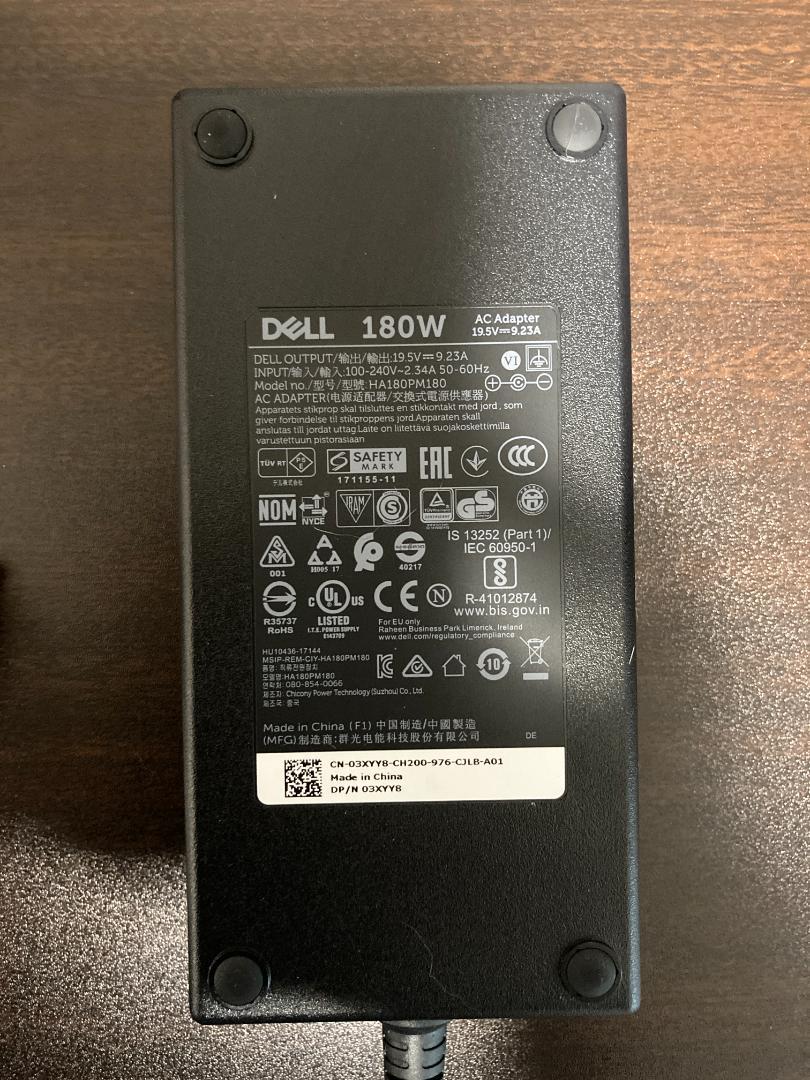Dell ドッキングステーション WD19 180W