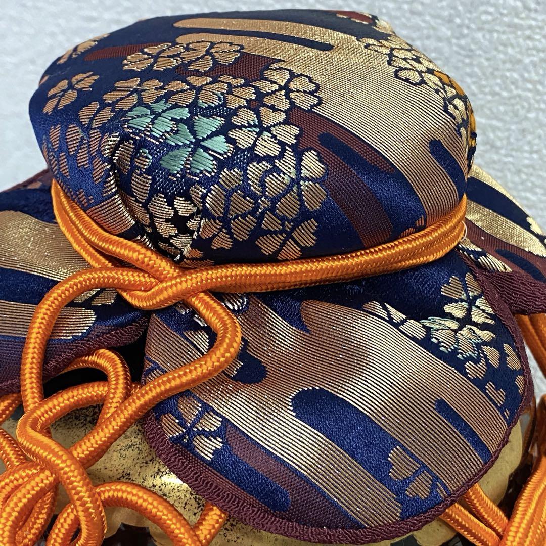 九谷焼 重要文化財 野々村 仁清作 色絵吉野山図 茶壺 木箱入り