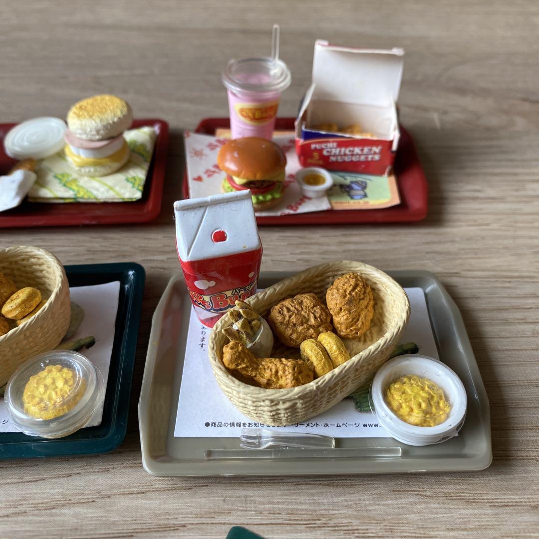 リーメント♡ぷちバーガー　色違い含むコンプリート ぷちバーガー 全5種＋色違いバージョン 不揃い 寄せ集め まとめ
