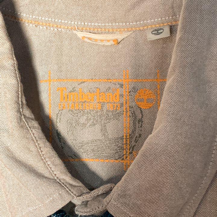 定番人気定番 激かわ XL ブラウン 茶色 jUl1E-m83767776108 Timberlandティンバーランド 長袖シャツ 送料無料SALE