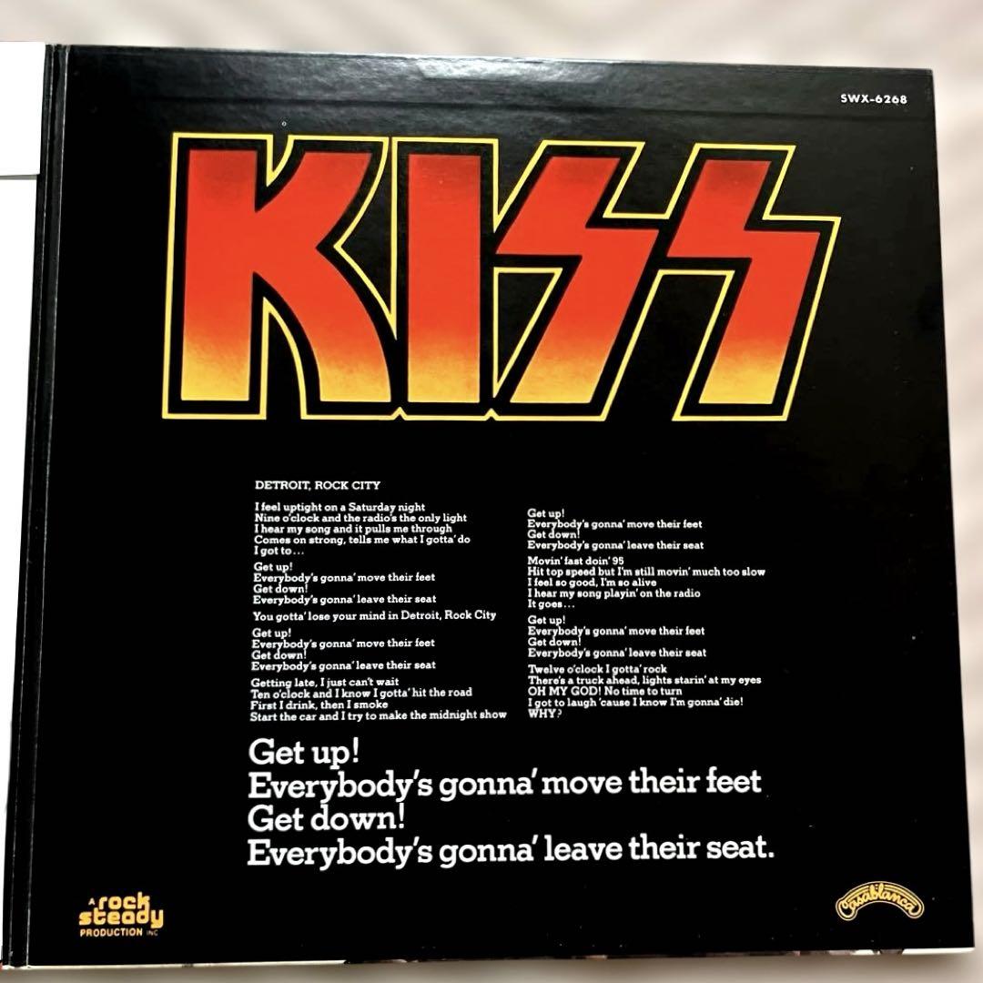 通販 補充カード付、スーパーミントコンディション！】KISS キッス 洋楽