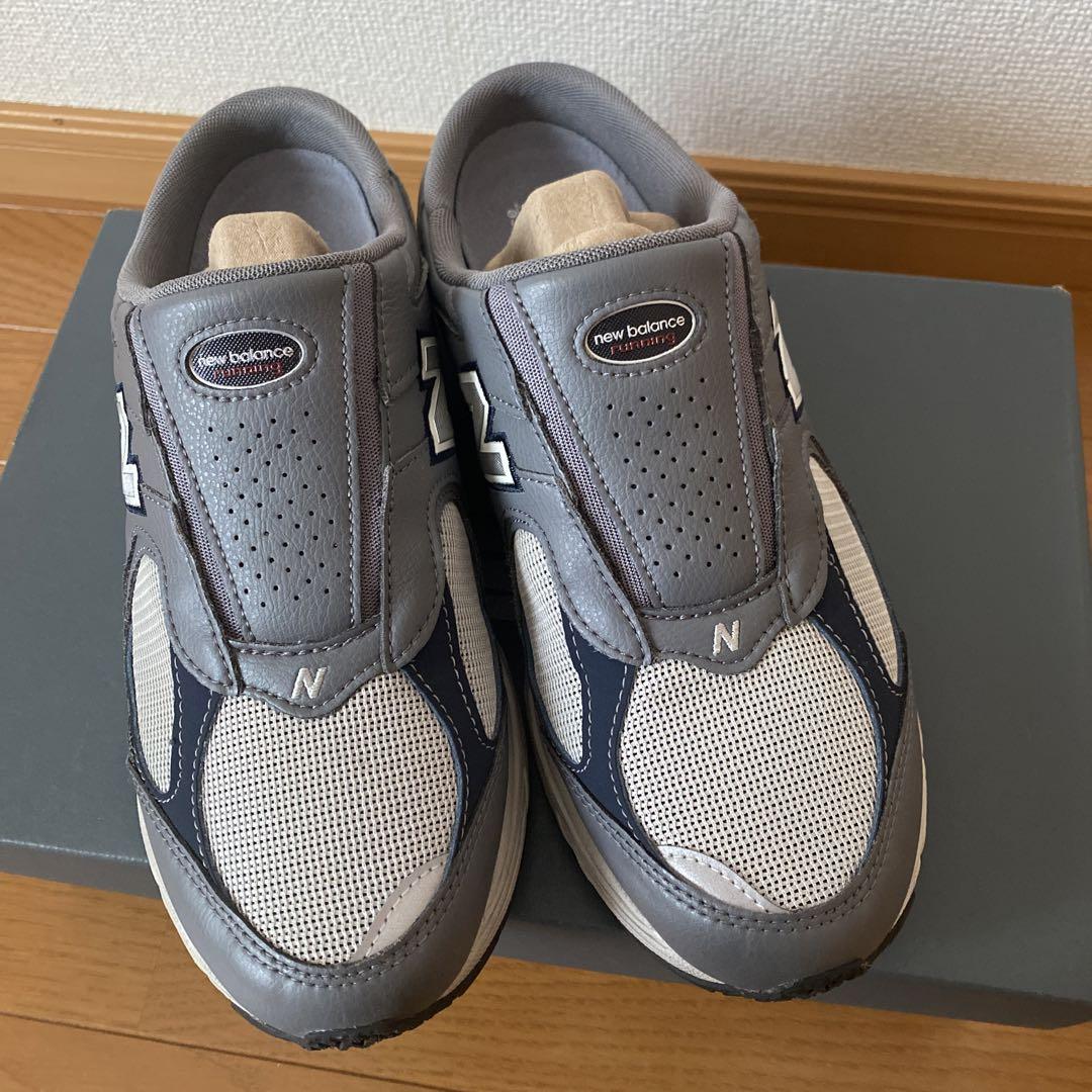 new balance M2002RMJ グレー　ミュール　26センチ