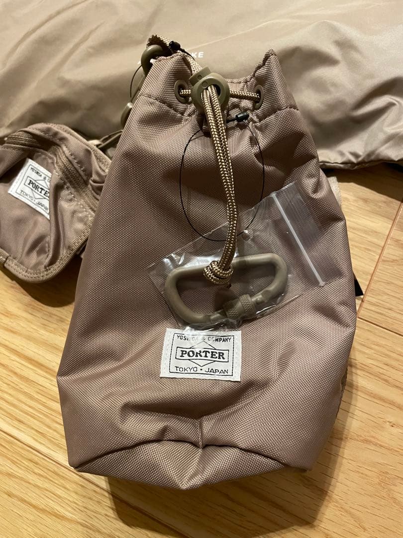 PORTER × HYKE BONSAC MINI & COIN CASE 新品 PORTER × HYKE BONSAC MINI & COIN CASE 新品