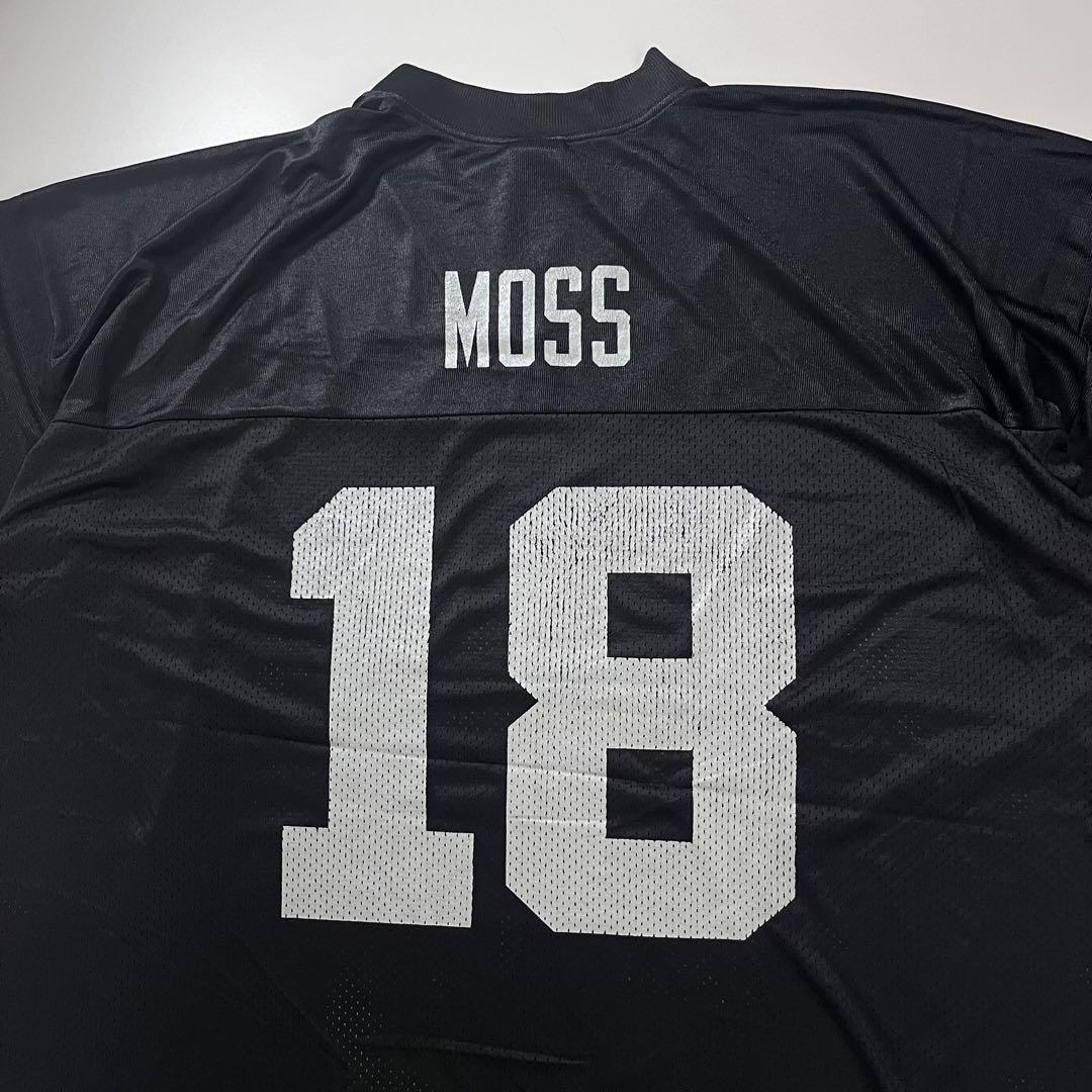 00s NFL レイダース ゲームシャツ ランディモス ユニフォーム