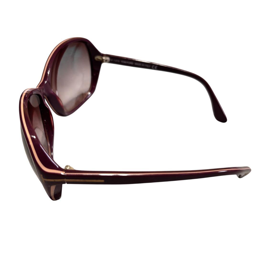 TOM FORD ダークパープルフレーム サングラス