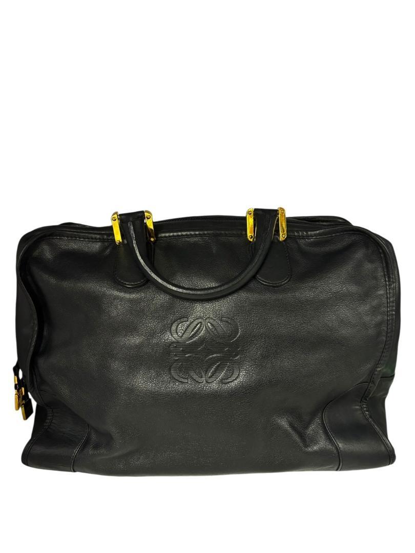 LOEWE　ワンショルダーバッグ　ブラック　アマソナ　レザー　ハンドバッグ 44,005円
