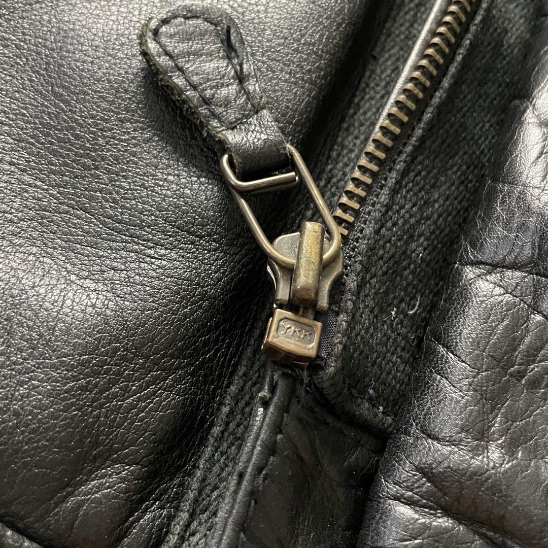G-1 boa colour leather flight black