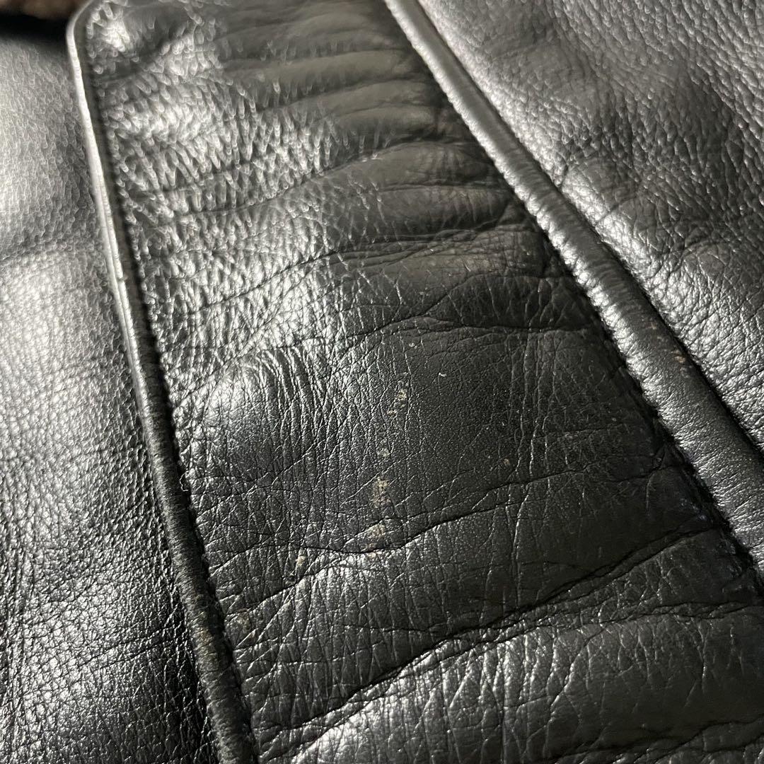 G-1 boa colour leather flight black