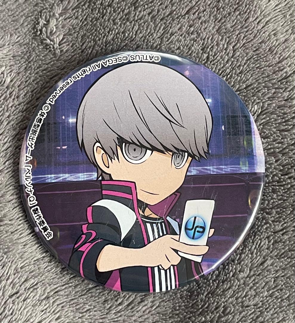 ペルソナ4 ジョイポリス 缶バッジ 鳴上悠 ペルソナQ - メルカリ