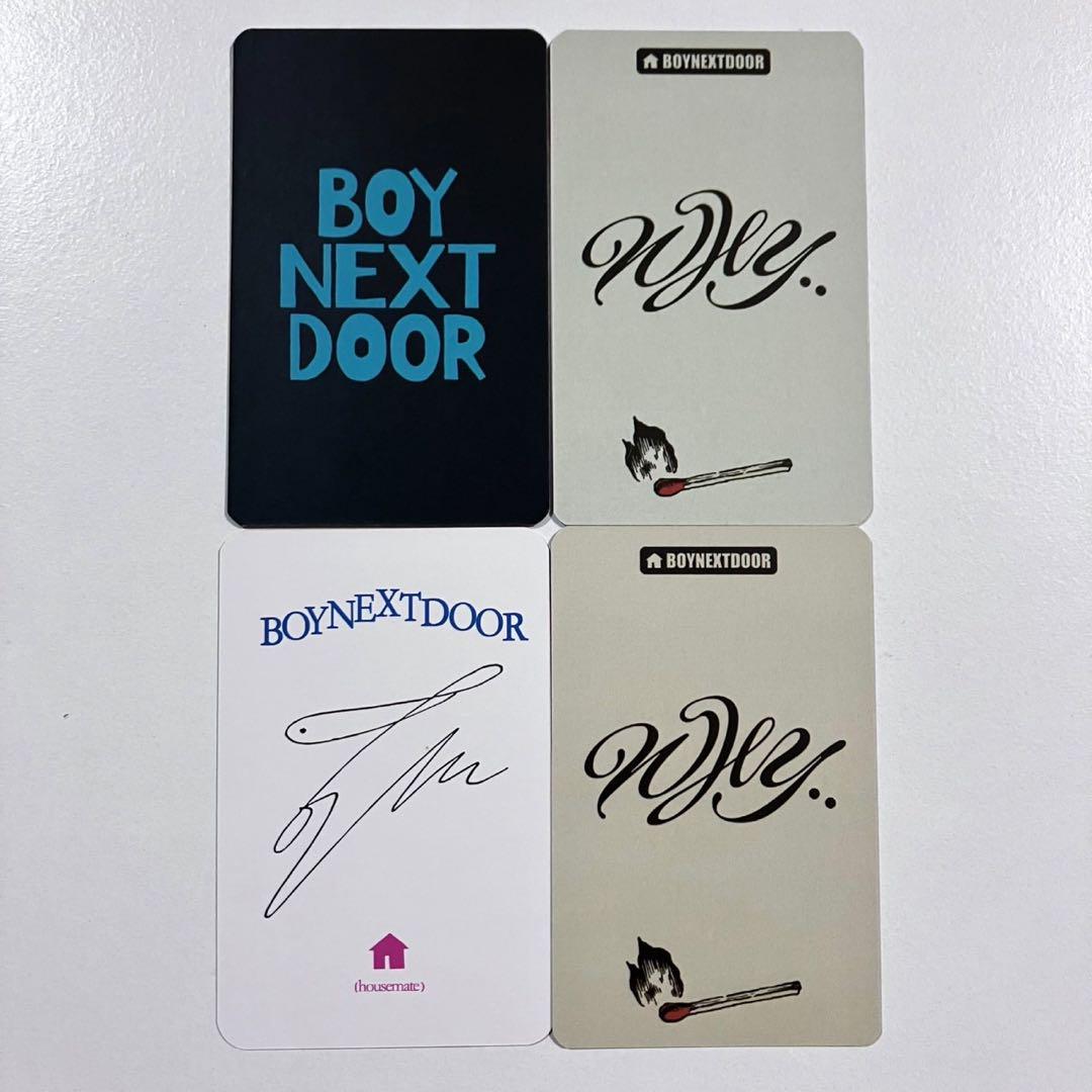 BOYNEXTDOOR WHY ユニバ ラキドロ イハン boynextdoor whyイハン ラキドロ トレカ - メルカリ