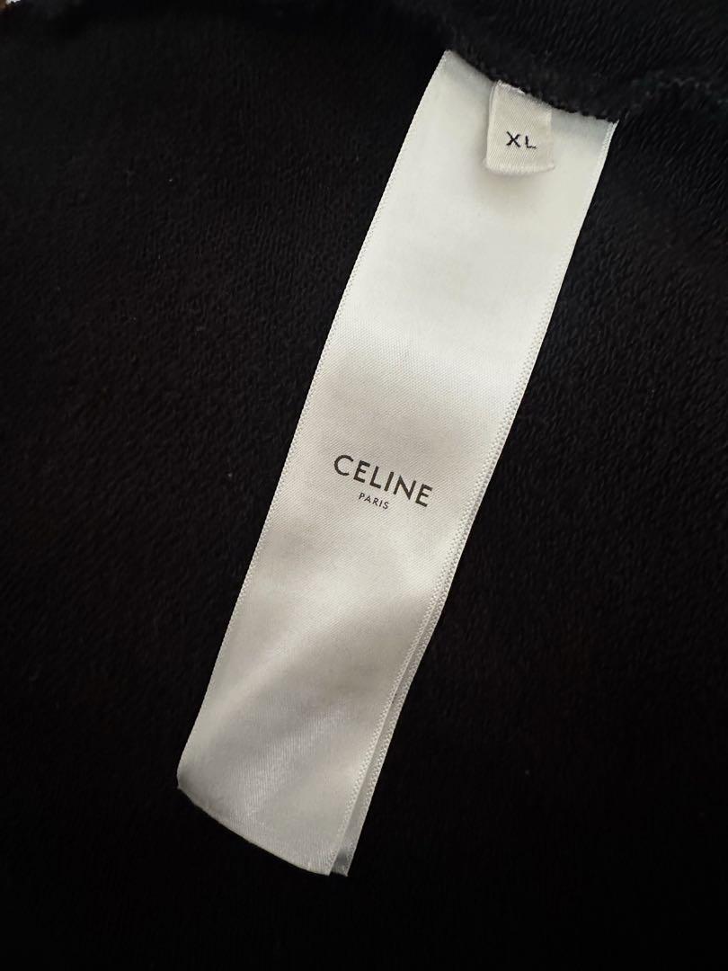 CELINE フードロゴ パーカー