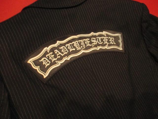 希少 廃盤 新品 DEAELYJESTER ストライプ テーラードジャケット