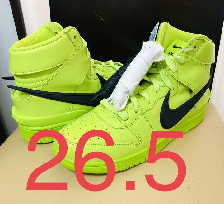 【在庫有】 NIKE ダンクHIGH×アンブッシュ 26.5㎝ - スニーカー
