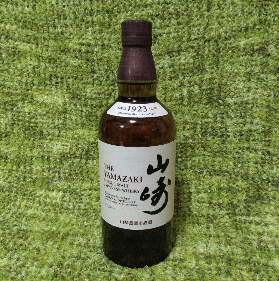 山崎 シングルモルトウイスキー 700ml 43% - メルカリ