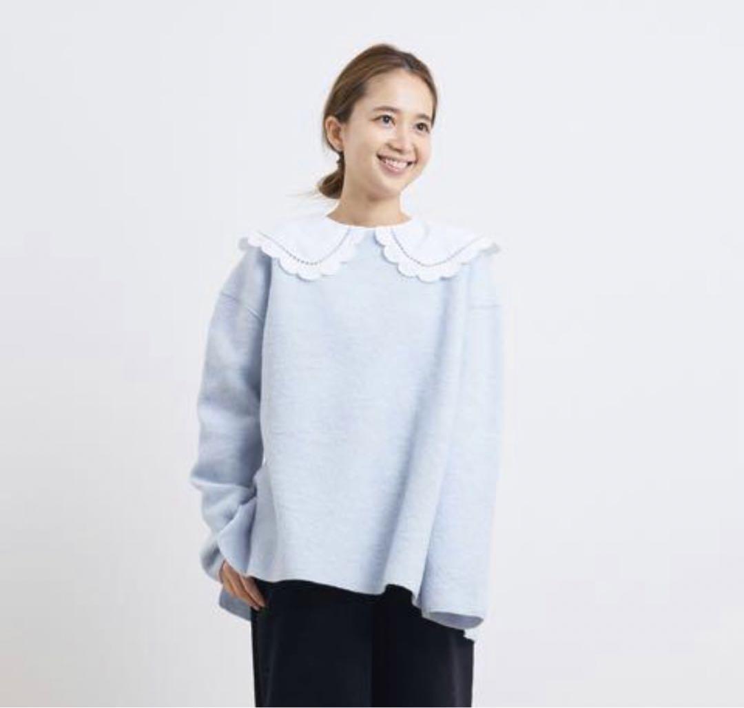 yori ヨリ 2022aw 圧縮ニット セーター トップス ブラウス